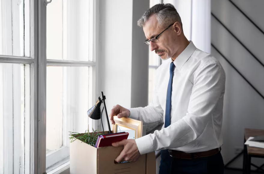 professional leaving office during insurance considerations when switching careers