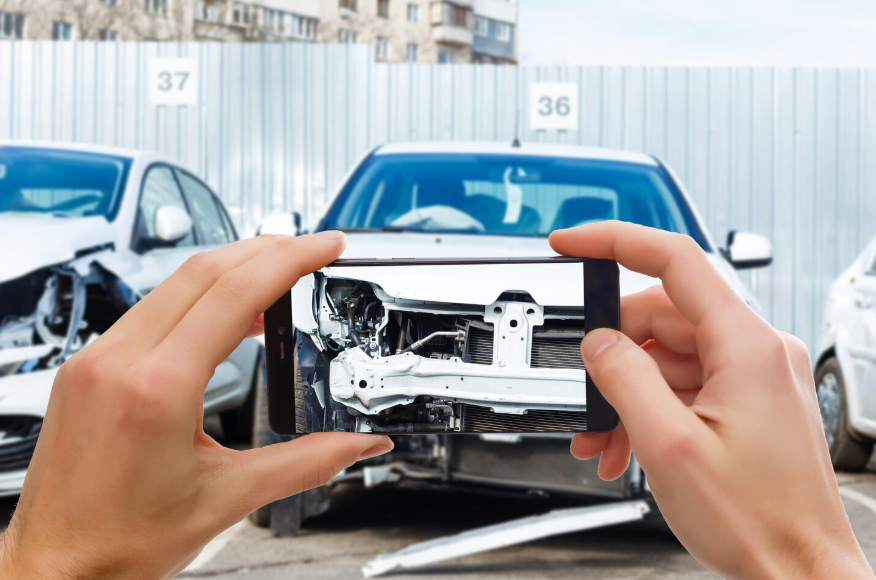 documenting car accident damage showing how policy limits protect your assets